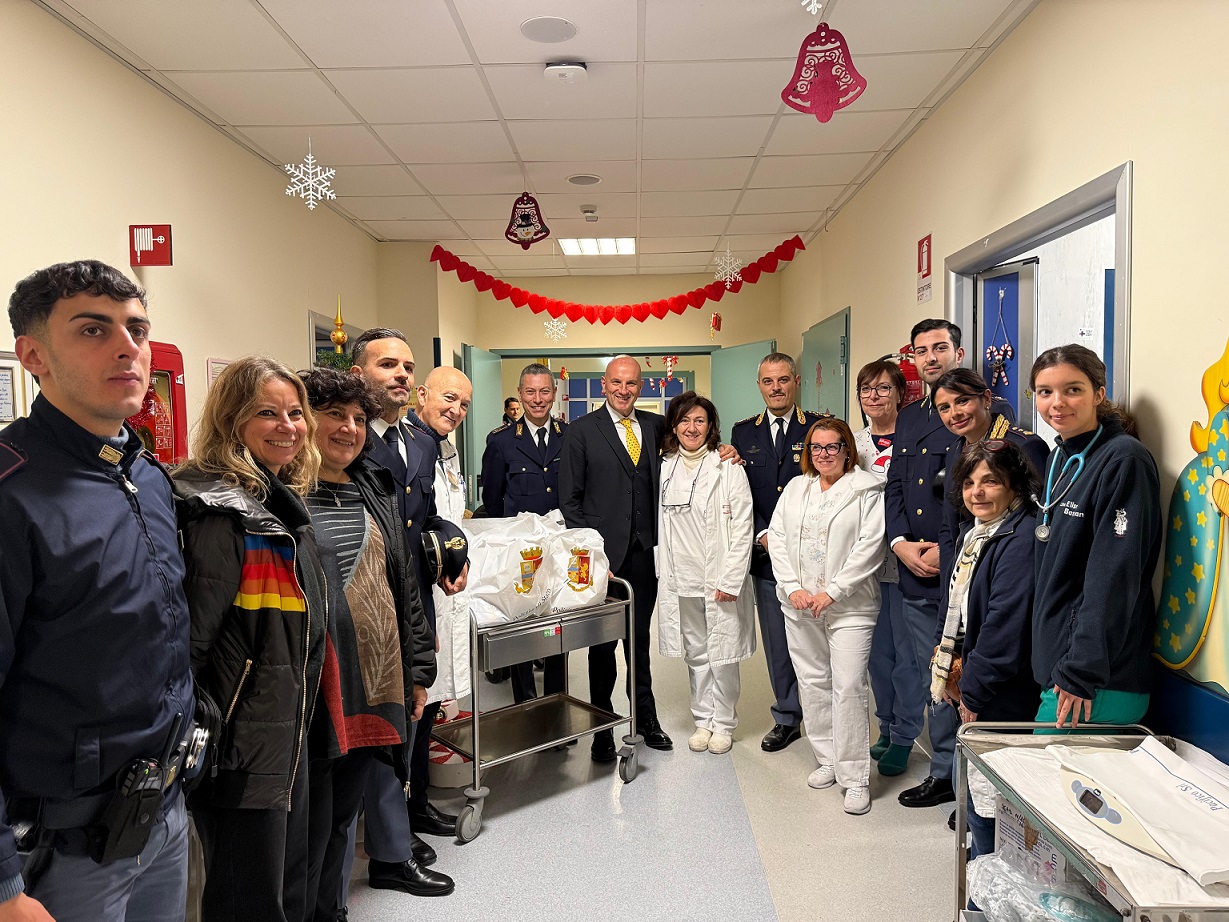 Nuovo anno con vicinanza e solidarietà nei reparti pediatrici del San Camillo Forlanini