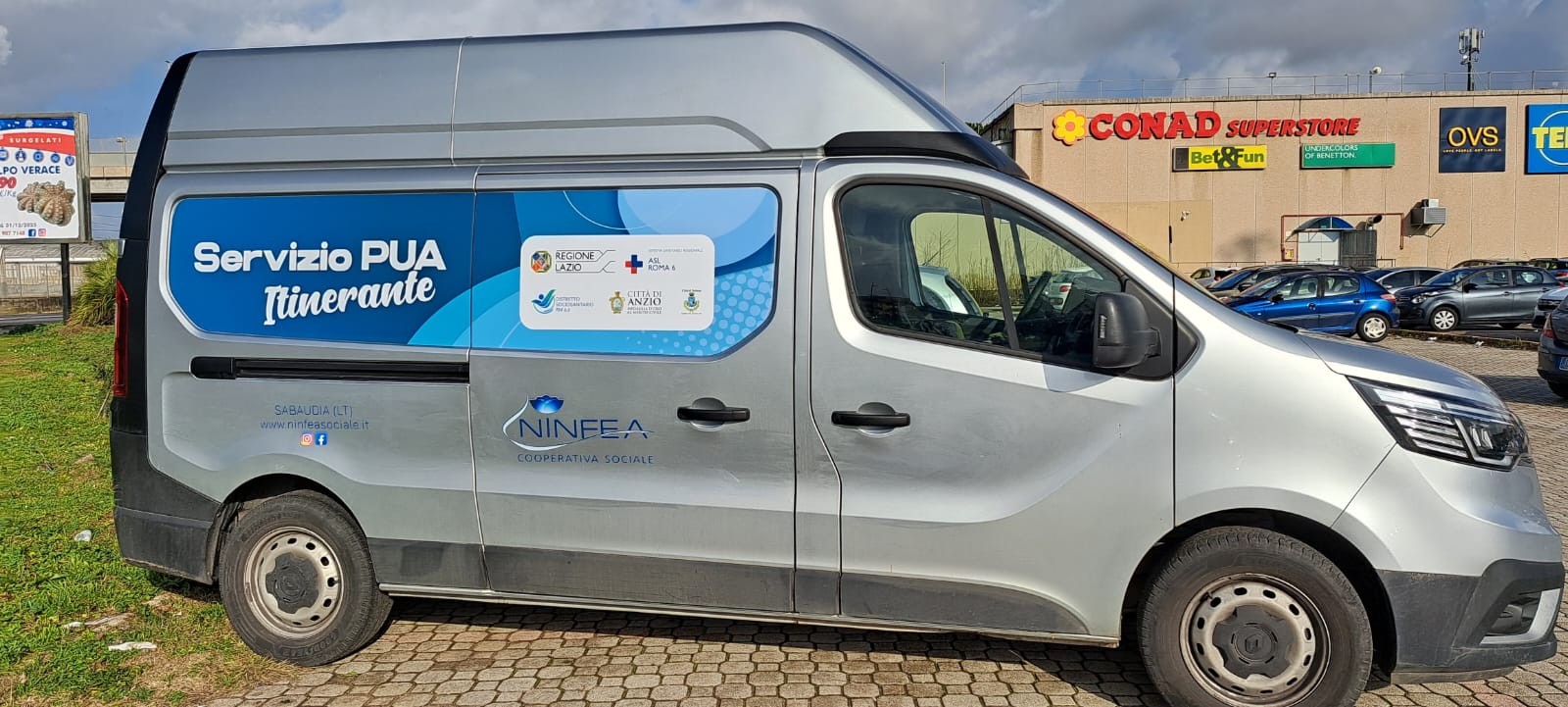 Il servizio del camper itinerante PUA prosegue ad Anzio