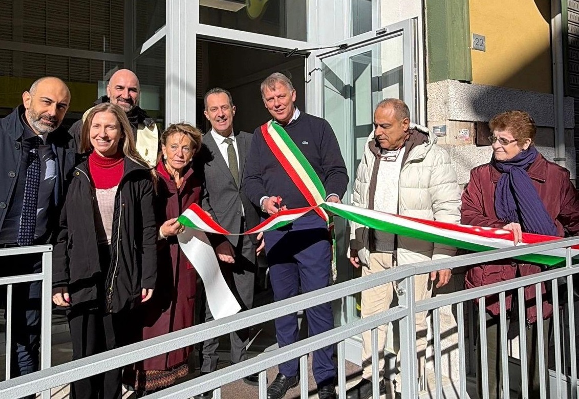 Il nuovo ufficio postale di Ciciliano presentato questa mattina