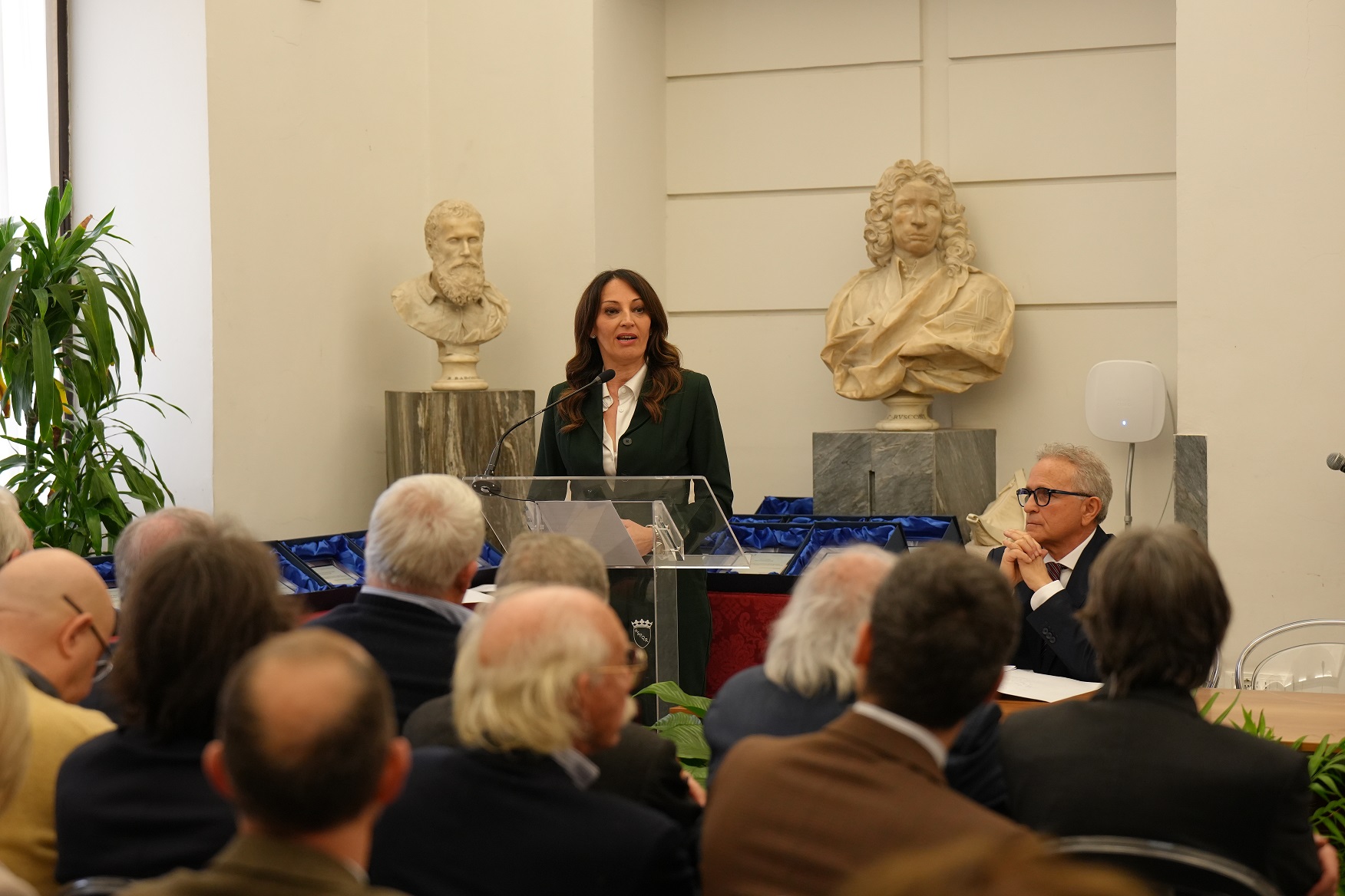 Cerimonia di premiazione delle società sportive centenarie romane in Campidoglio
