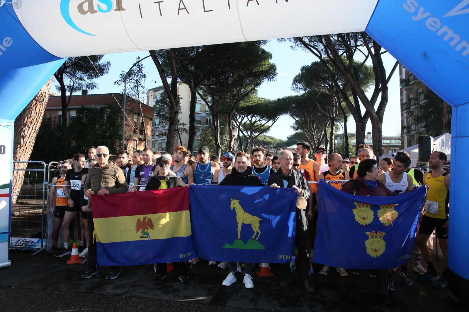 Daniel Battaglia e Francesca Calvauna nella XIII Corsa del Ricordo di Roma