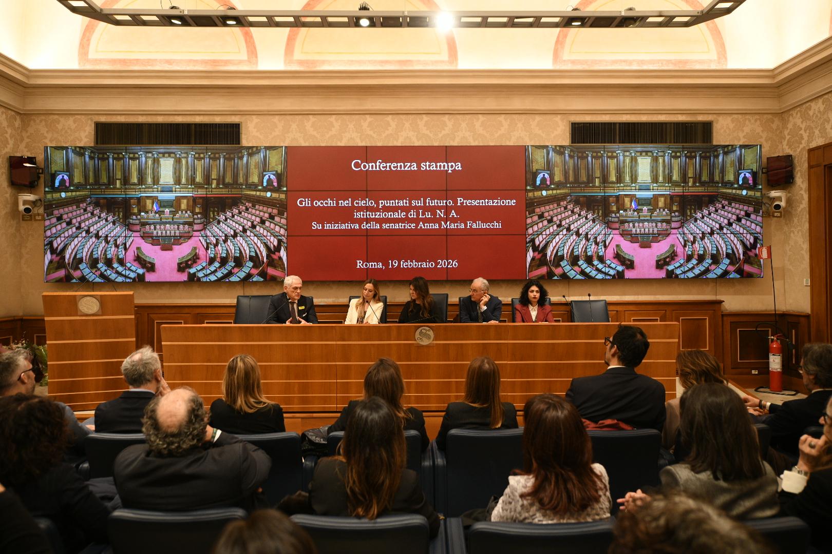Il Senato della Repubblica ha ospitato la presentazione di Lu.N.A
