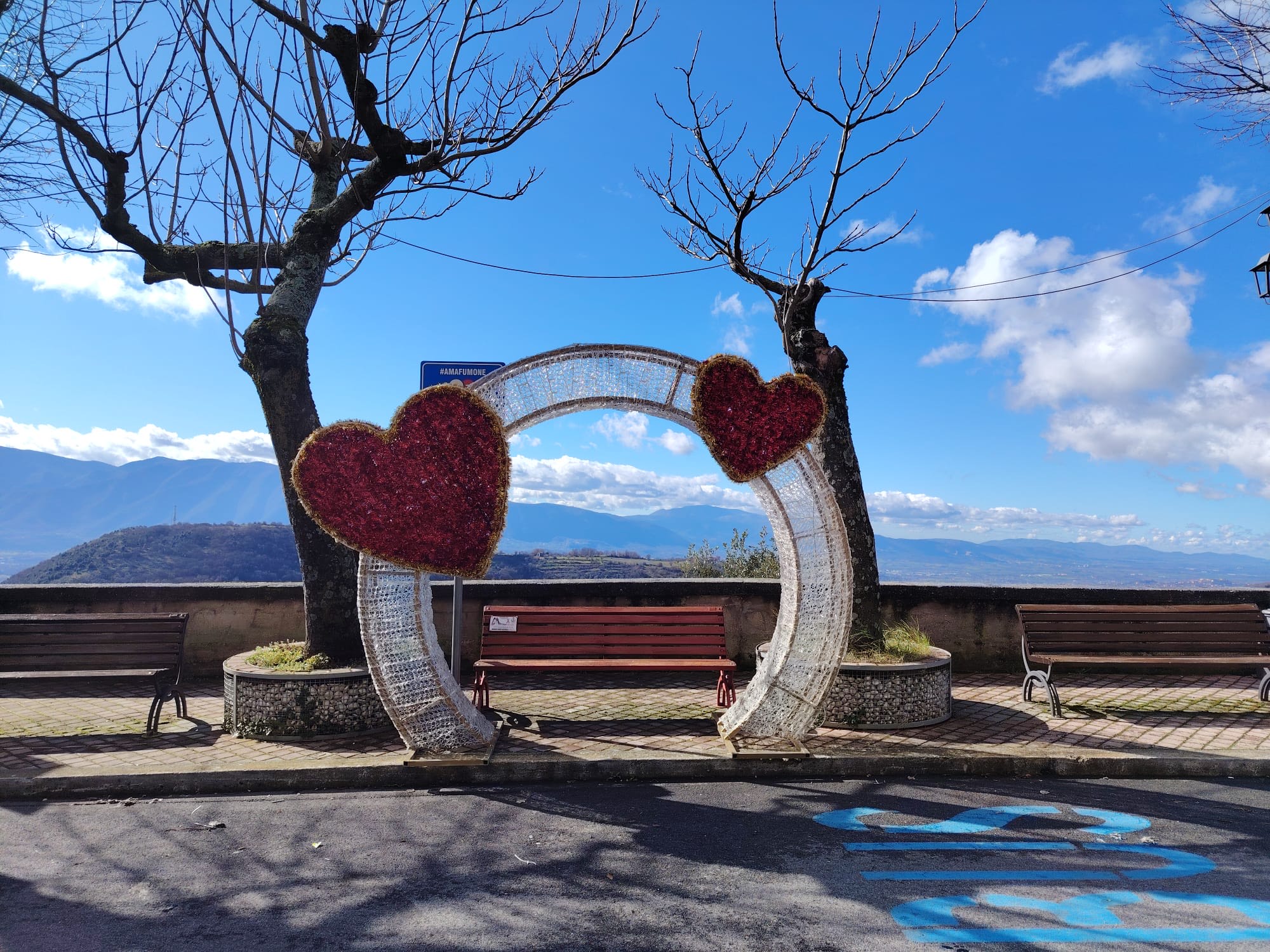 L’Angolo degli innamorati per il San Valentino di Fumone