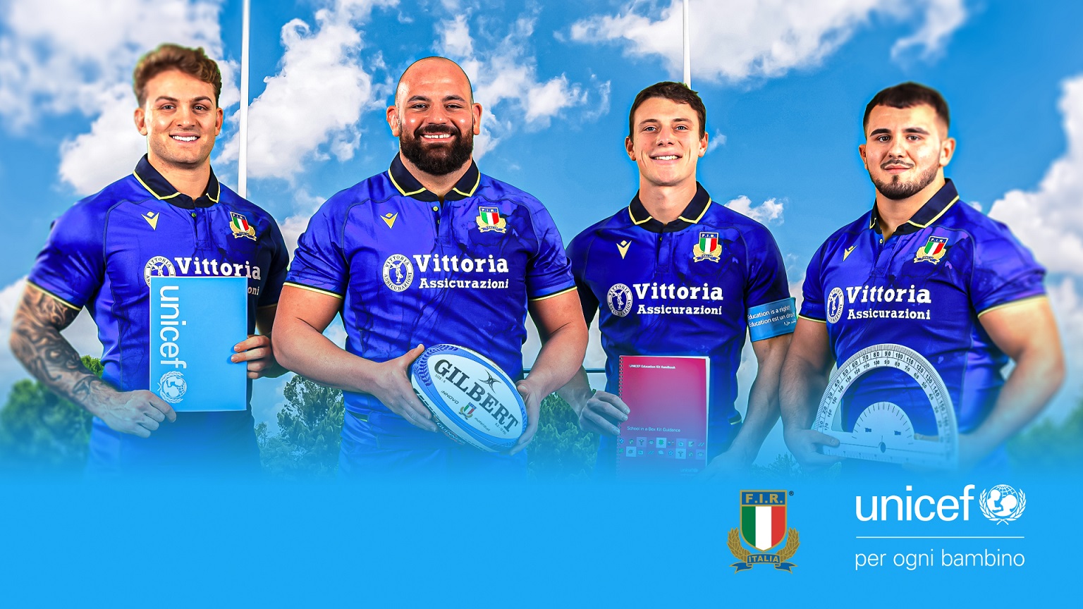 Federazione Italiana Rugby Emergency Partner dell’UNICEF