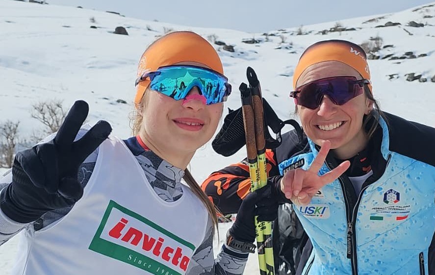 Sara Proietti Cignitti vince la gara sprint ai Campionati Italiani Allievi di sci di fondo