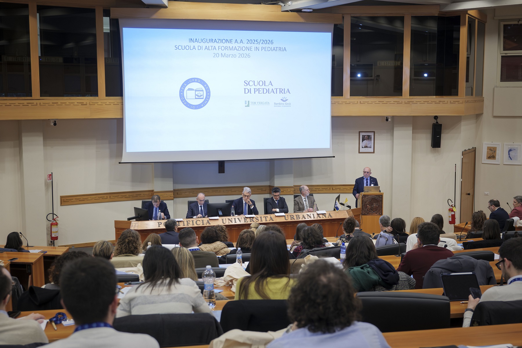 Giornata inaugurale dell'Anno Accademico della Scuola di Alta Formazione in Pediatria