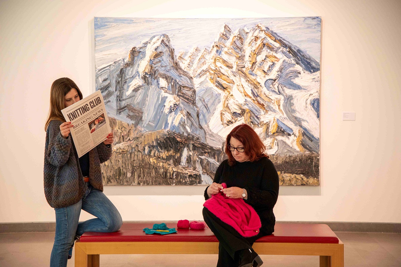 All’Art Forum Würth Capena dall' 8 marzo il Knitting Club