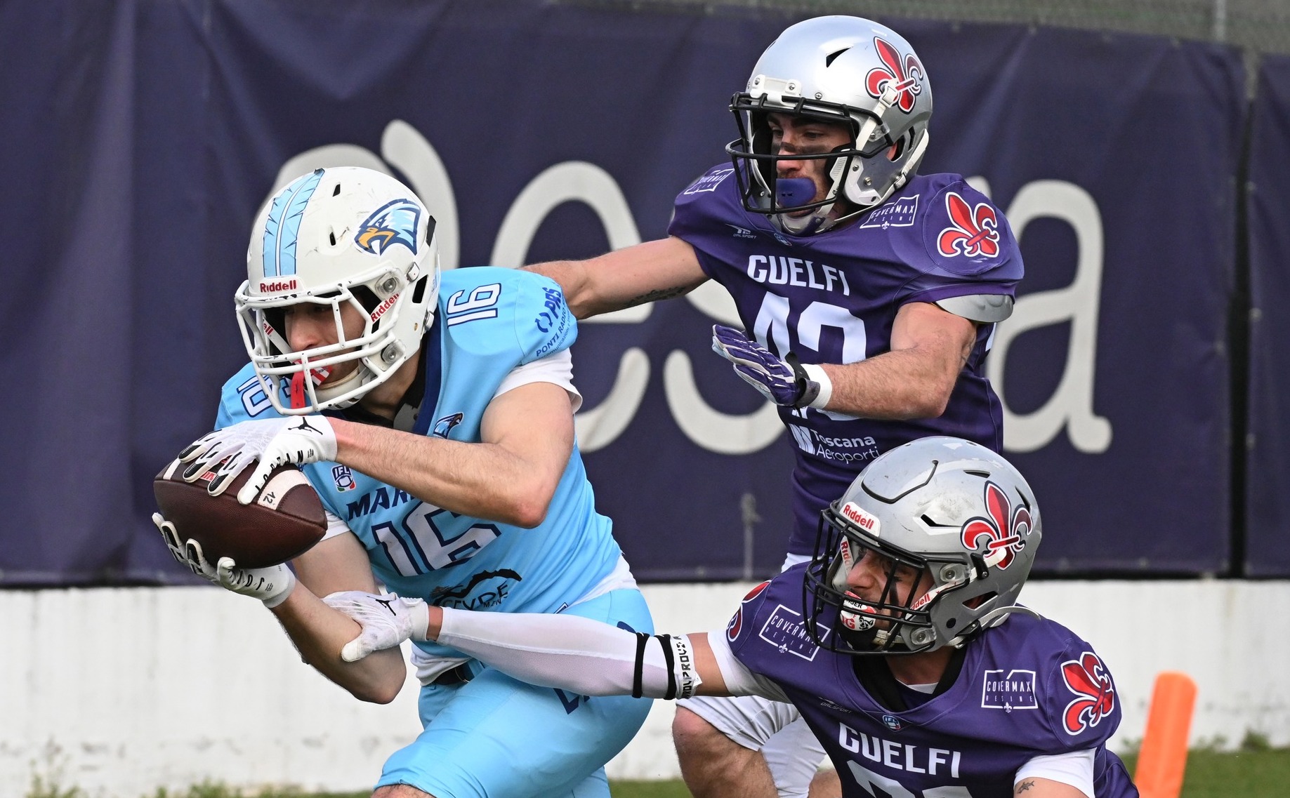 Allo Stadio Lanfranchi di Parma contro i Panthers il debutto IFL dei Marines Lazio