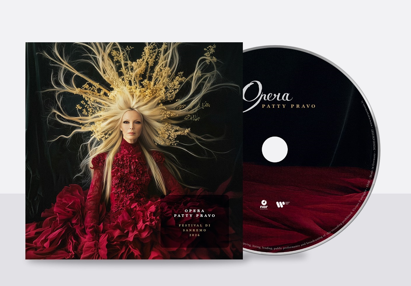 Patty Pravo presenterà a Roma il nuovo album Opera