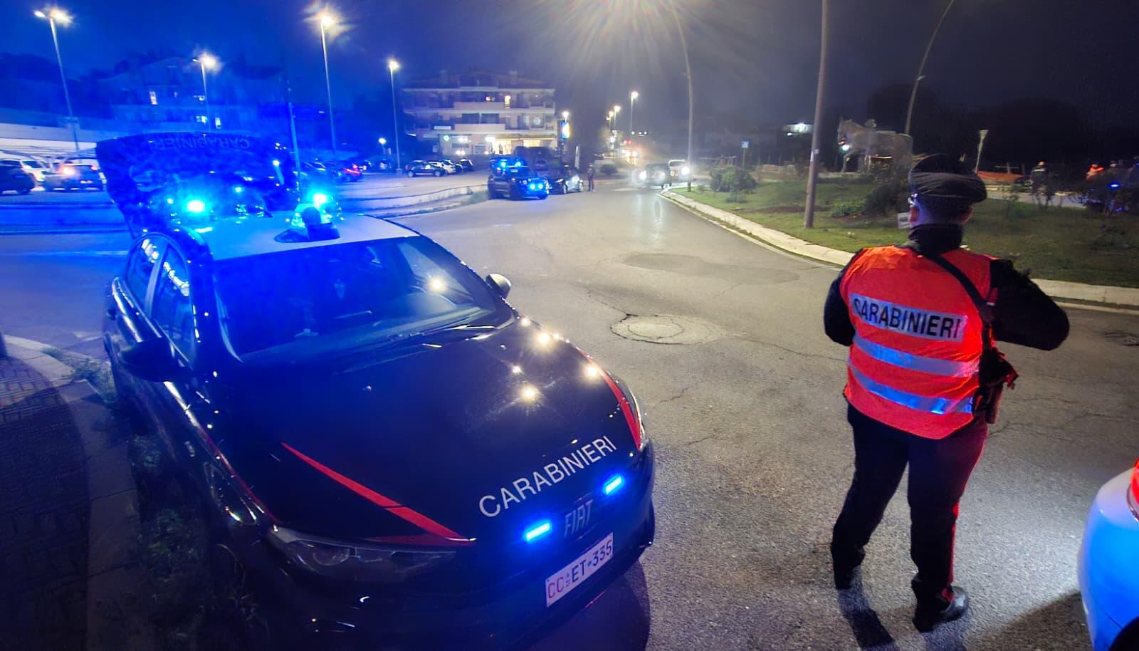 Controlli serrati dei Carabinieri tra Colleferro, Artena e Valmontone