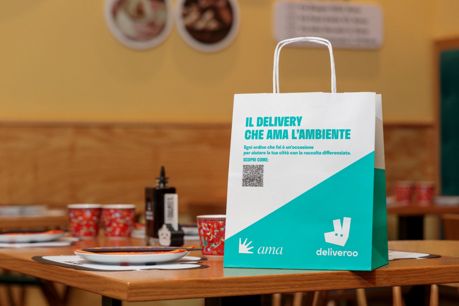 Deliveroo e AMA, accordo per la Giornata della Terra