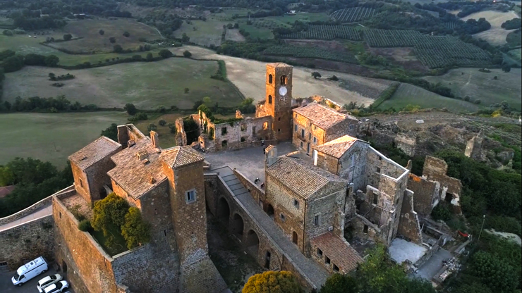 Il borgo di Celleno nei comuni montani della Regione Lazio