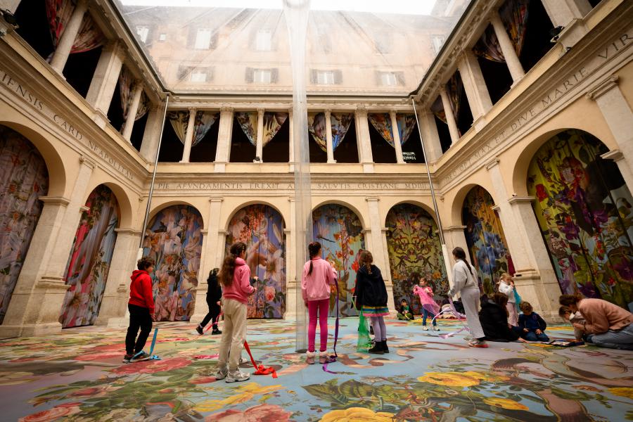 Il Chiostro del Bramante rinnova il suo impegno con le famiglie