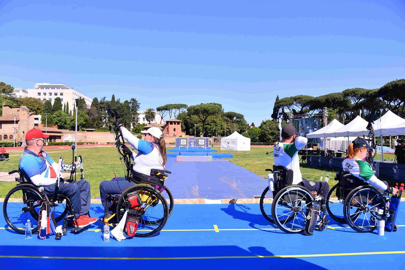 Italia inarrestabile nelle finali degli Europei Para-Archery di Roma