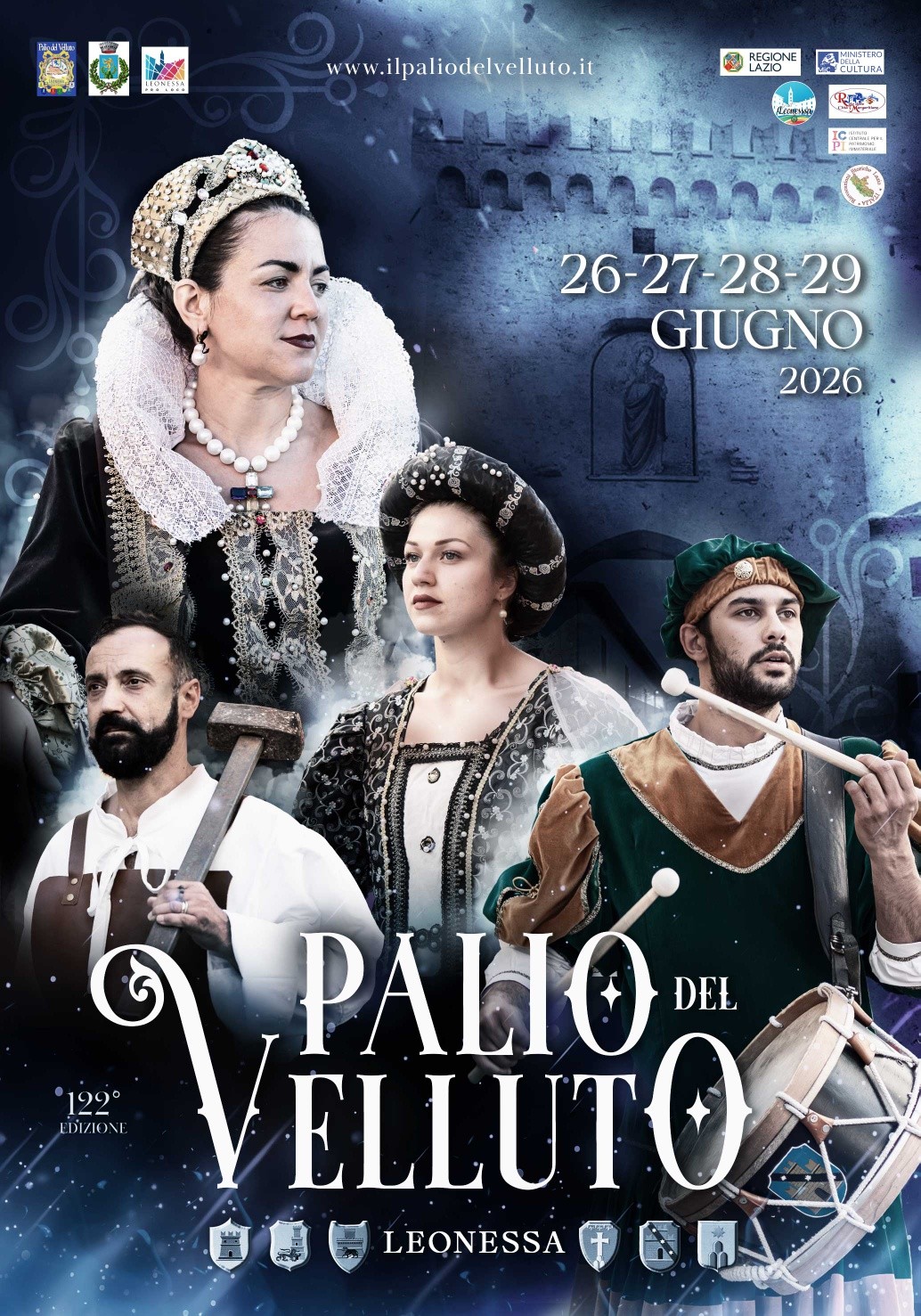 Leonessa indietro nel tempo con il Palio del Velluto dal 26 al 29 giugno