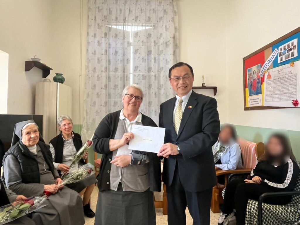 Dall’Ambasciata di Taiwan presso la S. Sede tre iniziative di solidarietà